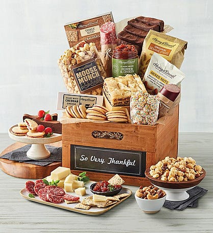 Deluxe "So Very Thankful" Gift Basket